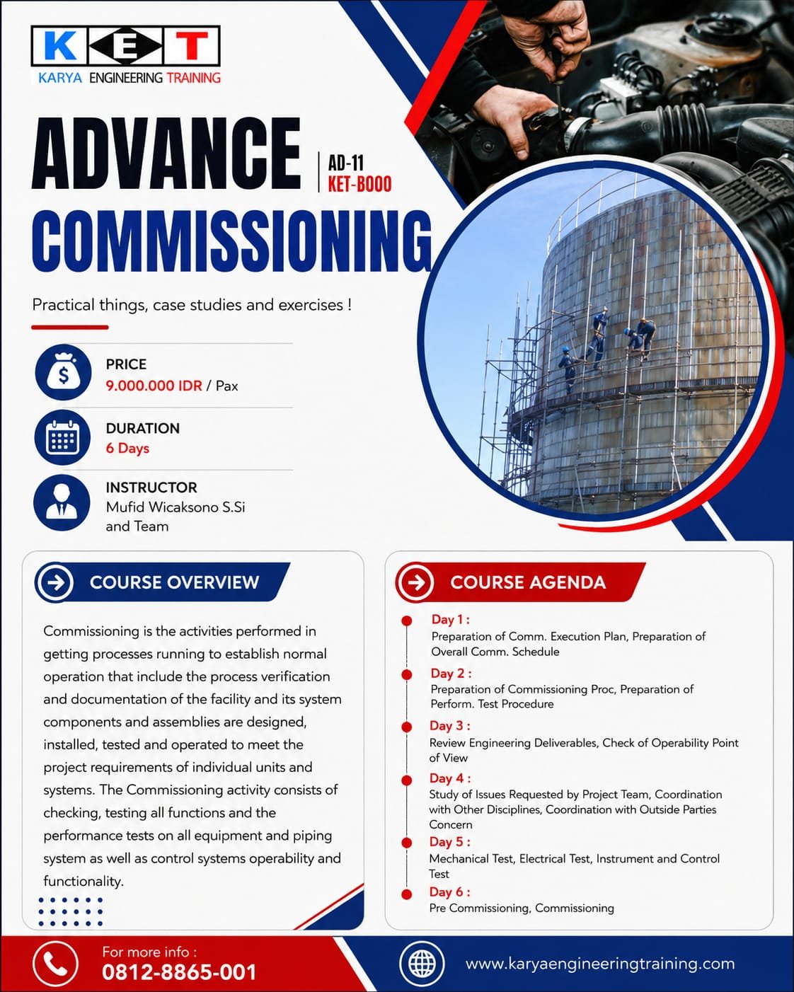 ADVANCE COMMISSIONING
