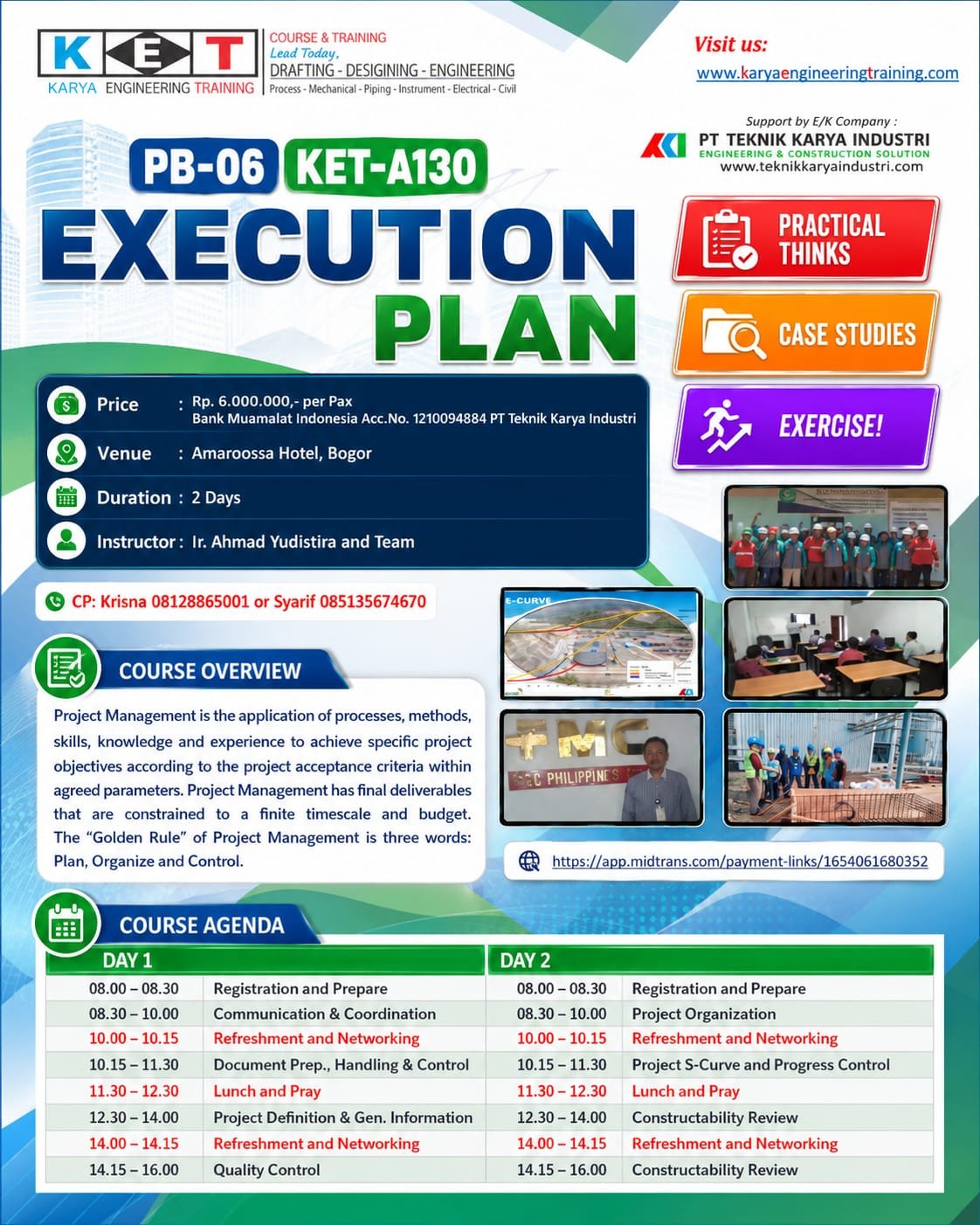 EXECUTION
PLAN
