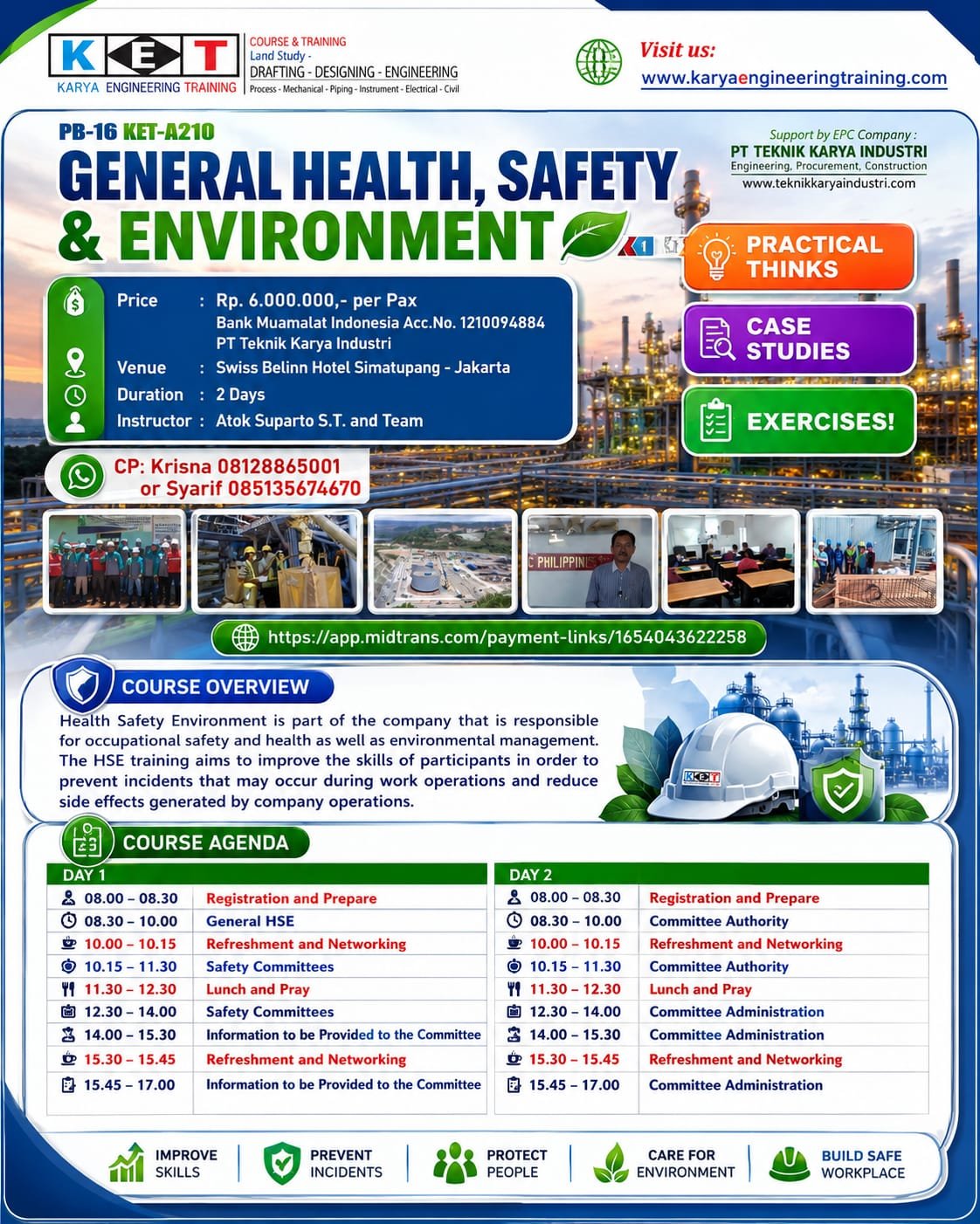 GENERALHEALTH. SAFETY & ENVIRONMENT