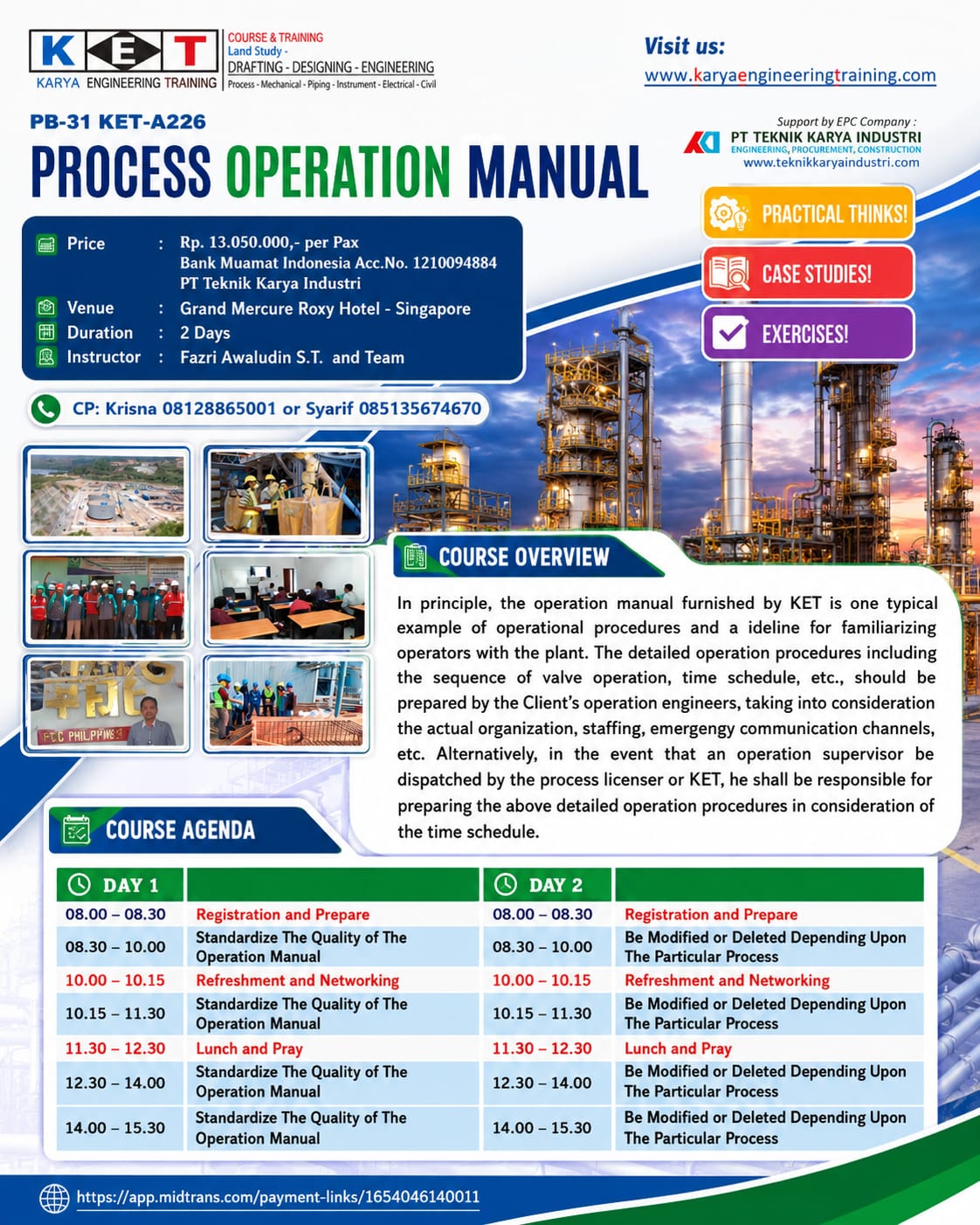 PROCESS OPERATION MANUAL