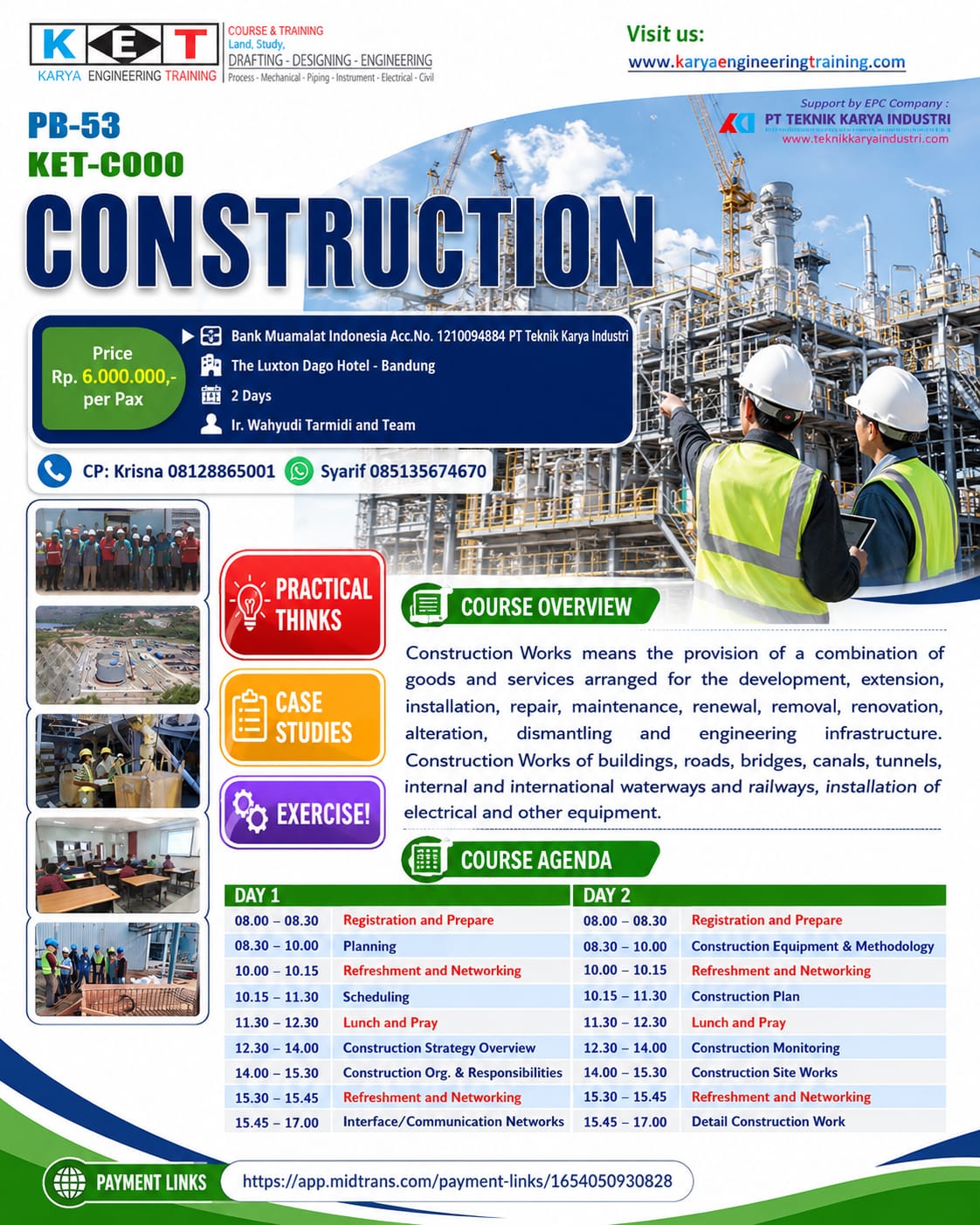 CONSTRUCTION