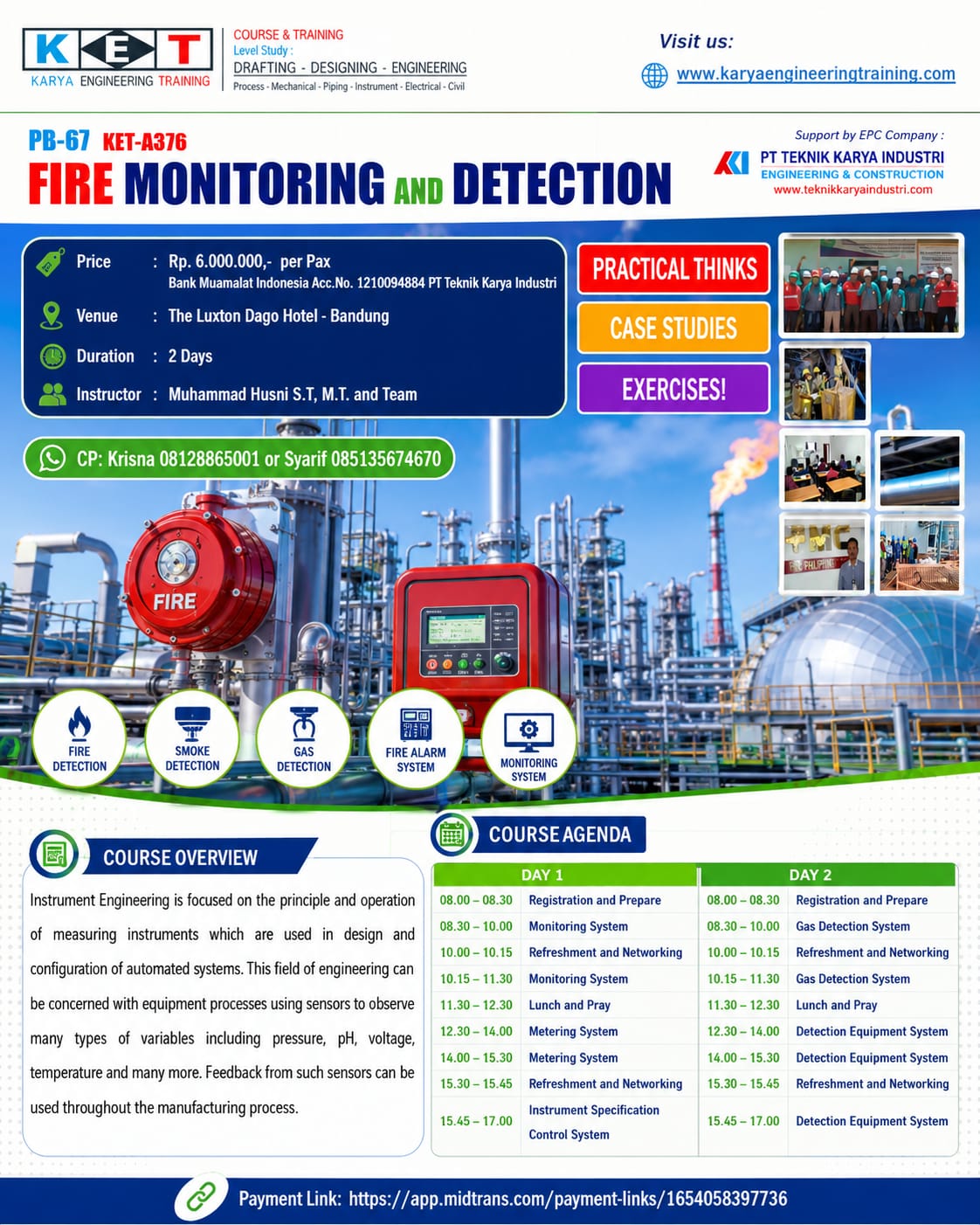 FIRE MONITORING AND DETECTION