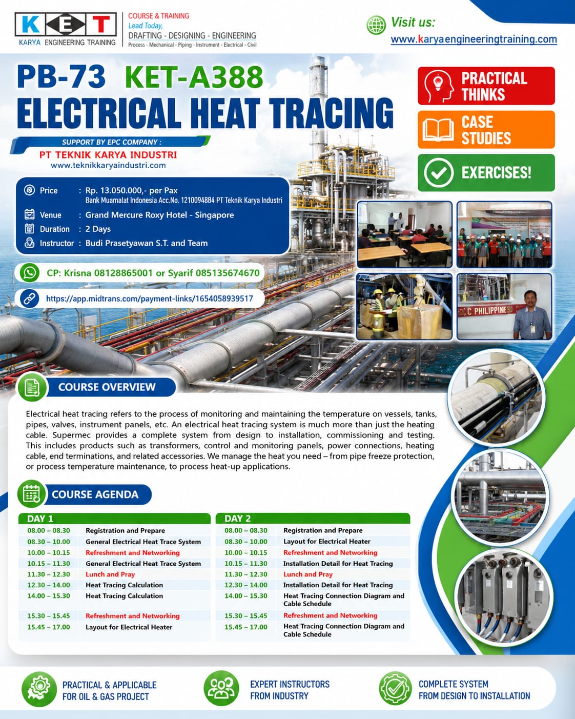 ELECTRICAL HEAT TRAGING